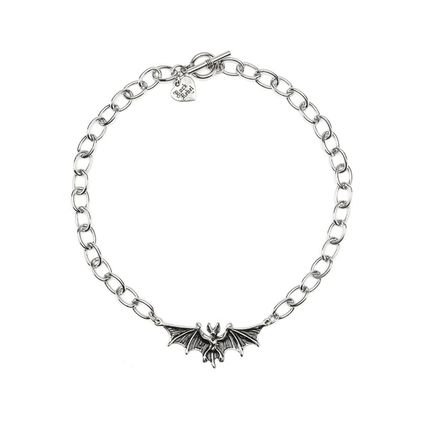 rock rebel Bat Chain Necklace