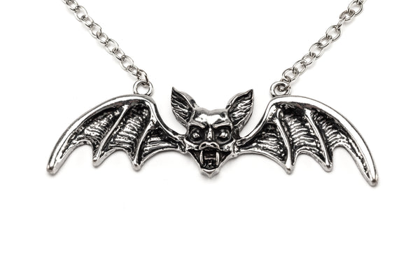rock rebel Bat Pendant Necklace