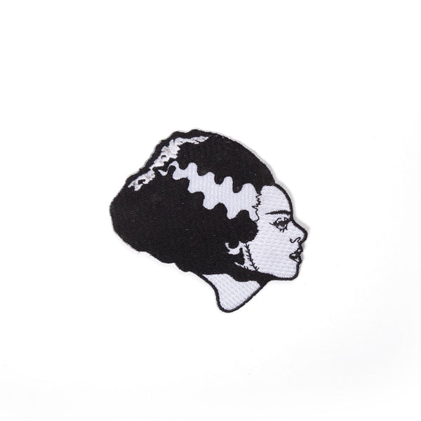 rock rebel Bride of Frankenstein Embroidered Patch
