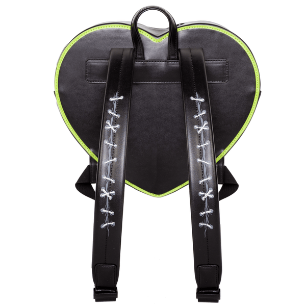Rock Rebel Bride Of Frankenstein Heart Backpack