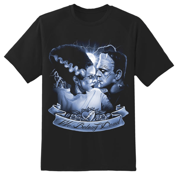 rock rebel Bride Of Frankenstein Tattoo Tee