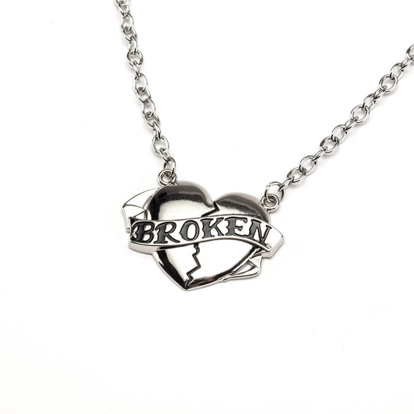 rock rebel Broken Pendant Necklace