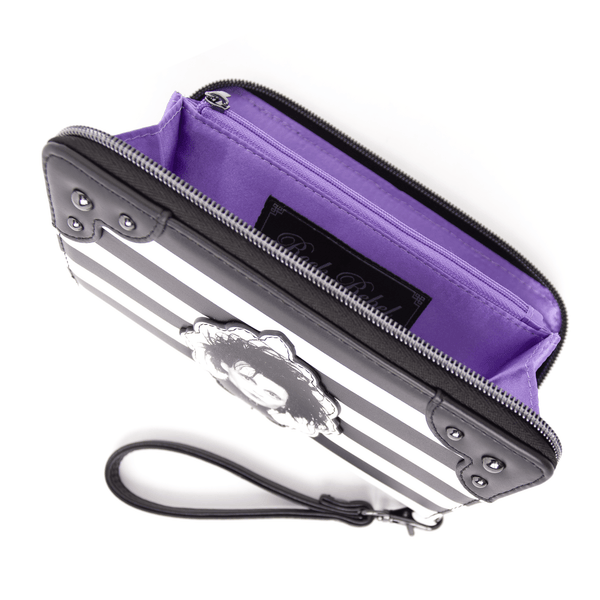 Rock Rebel Edward Scissorhands Zip Around Wallet