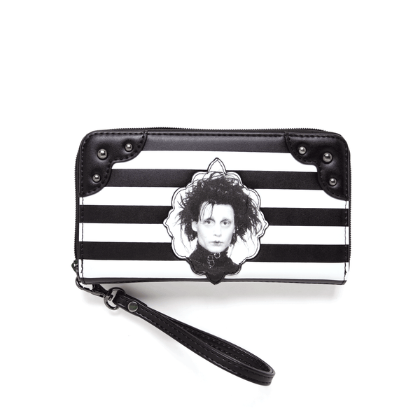 rock rebel Edward Scissorhands Zip Around Wallet