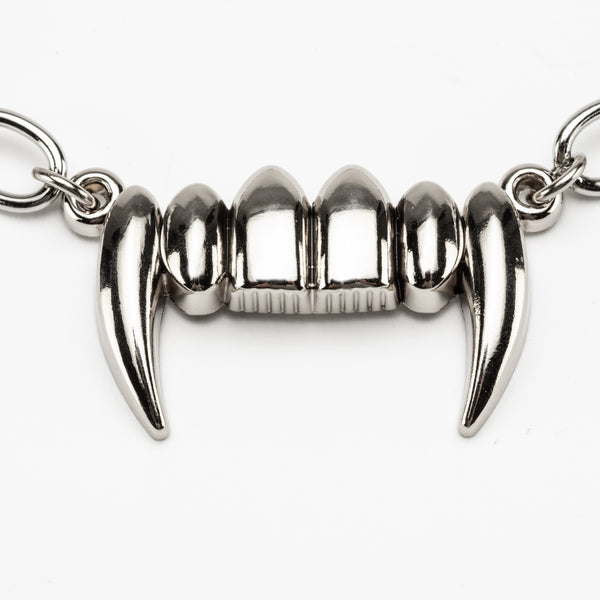 Rock Rebel Fangs Chain Necklace