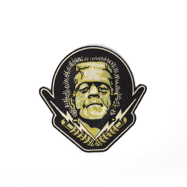 rock rebel Frank 'N' Bolts Embroidered Patch