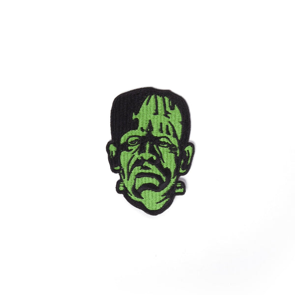 rock rebel Frankenstein Head Embroidered Patch