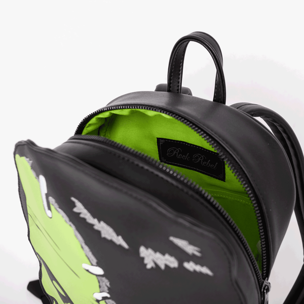 Rock Rebel Frankenstein Monster Head Backpack
