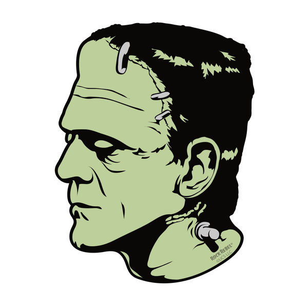 rock rebel Frankenstein Sticker 4"
