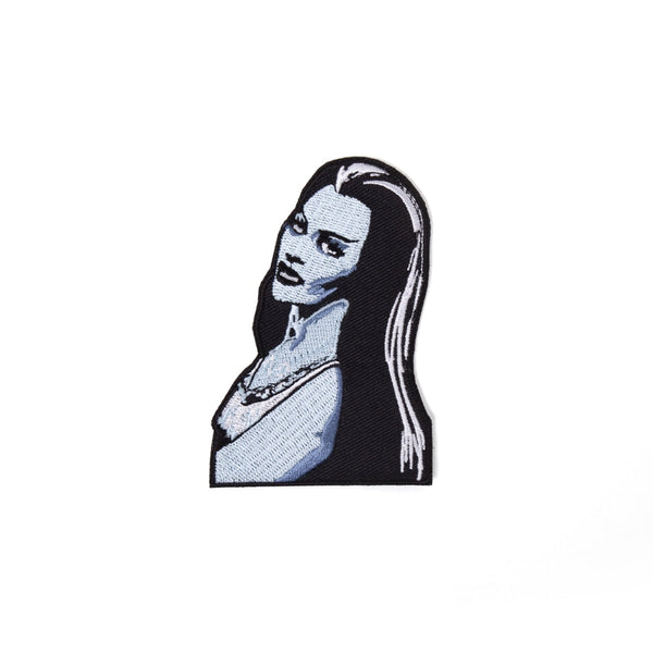rock rebel Lily Munster Embroidered Patch