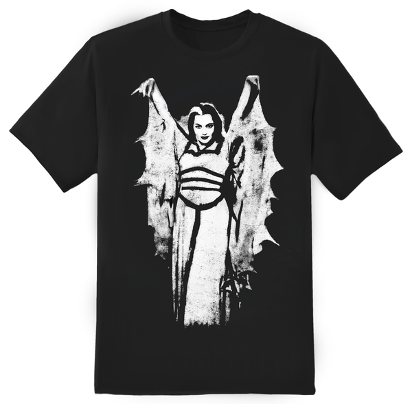 rock rebel Lily Munster Wings Tee