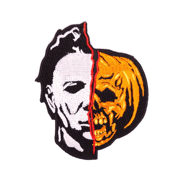 rock rebel Michael Myers Half Face Patch