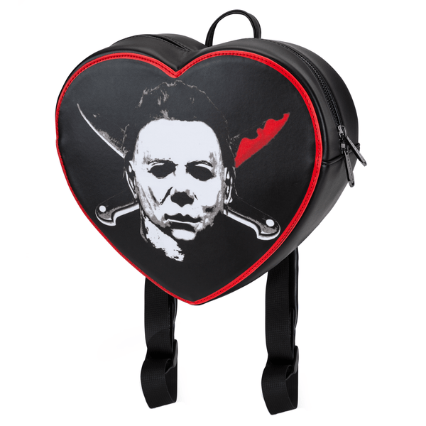 rock rebel Michael Myers Heart Backpack