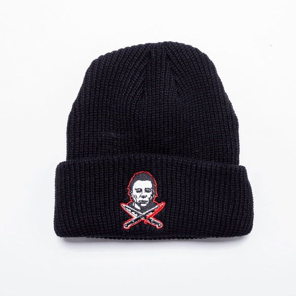 rock rebel Michael Myers Knives Beanie