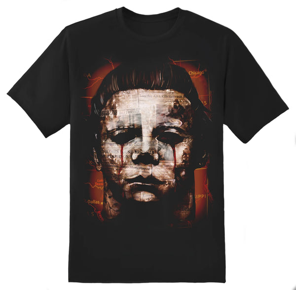 rock rebel Michael Myers News Tee