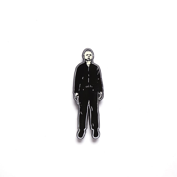 rock rebel Michael Myers Standing Enamel Pin