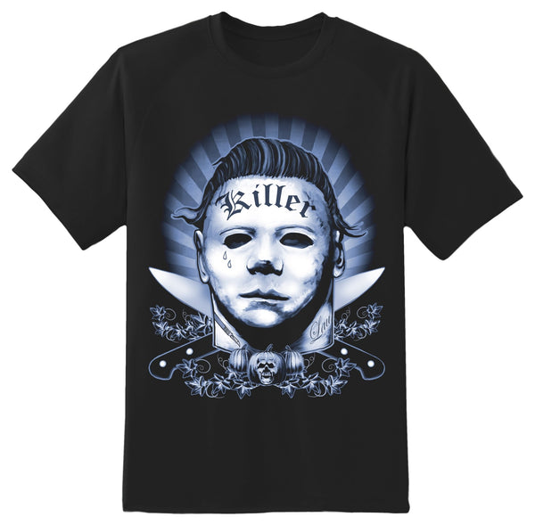 rock rebel Michael Myers Tattoo Tee
