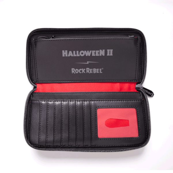 Rock Rebel Michael Myers Zip Around Wallet