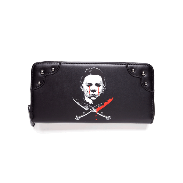 rock rebel Michael Myers Zip Around Wallet