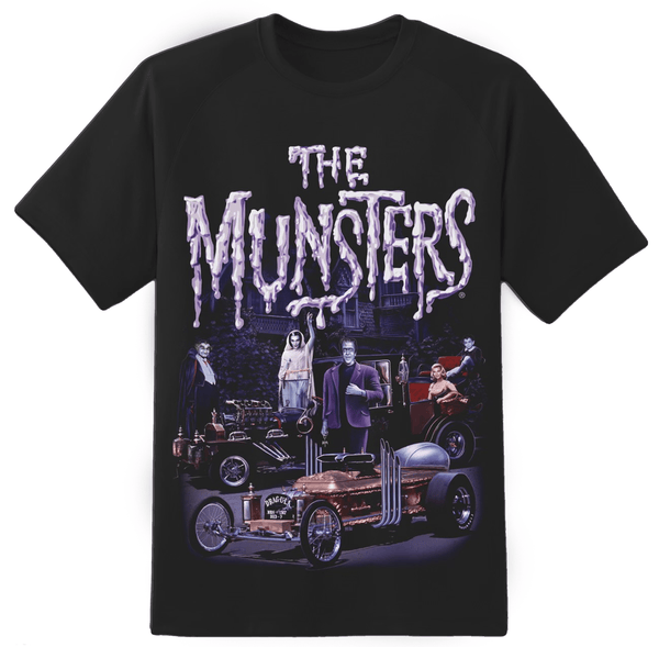 rock rebel Munster's Family Cars Tee
