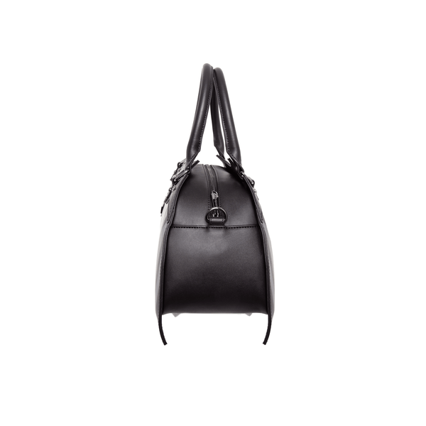 Rock Rebel Pinstripe Bat Handbag