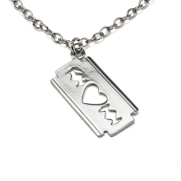 rock rebel Razor Pendant Necklace