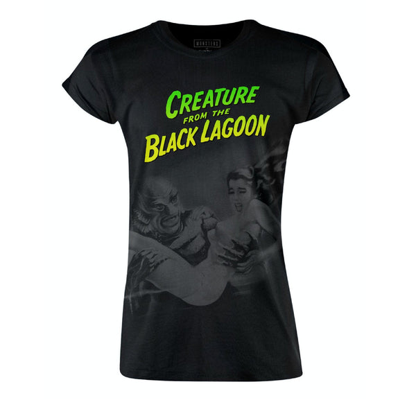 rock rebel The Creature with Damsel Women's Tee