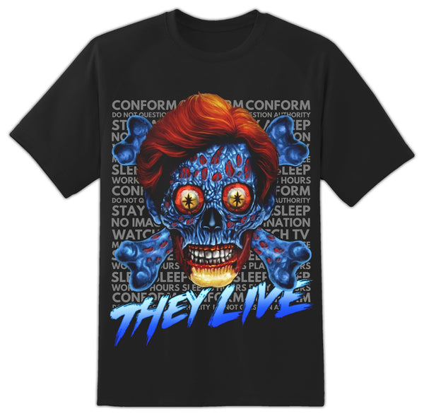 rock rebel They Live Alien Tee