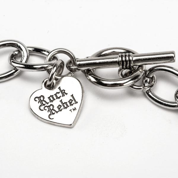 Rock Rebel Tri Star Bracelet