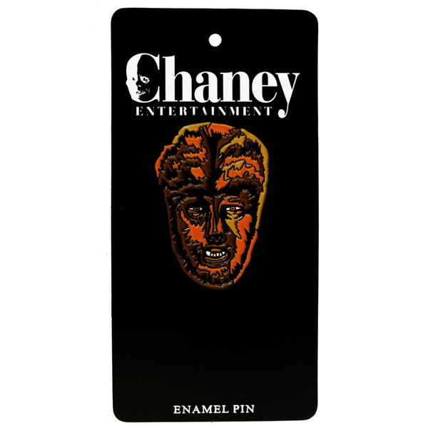 rock rebel Wolfman Enamel Pin