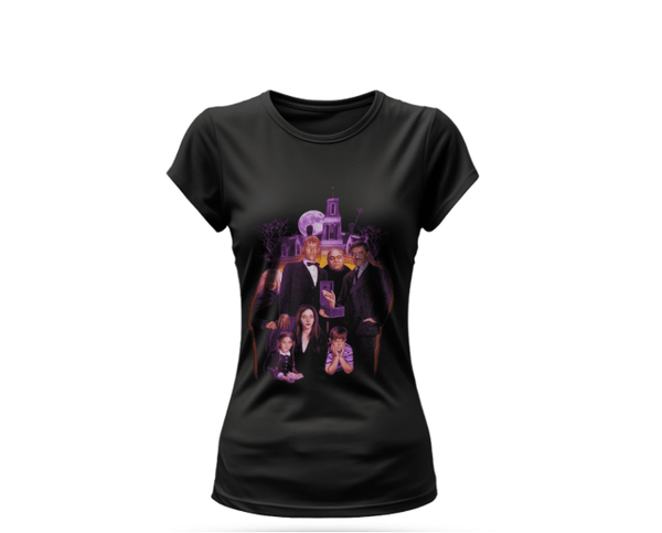 rock rebel Women's Addam's Family T-Shirt