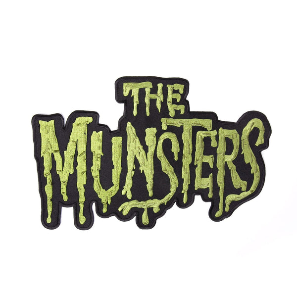 rock rebel The Munsters Logo Large Embroidered Patch