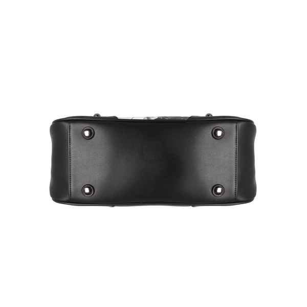 Rock Rebel We Belong Dead Bride Of Frankenstein Handbag - Green Trim