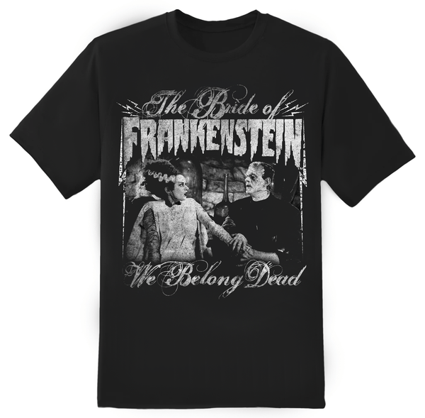 rock rebel We Belong Dead The Bride of Frankenstein Tee