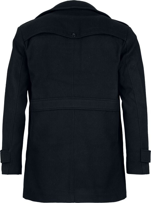 Rock Revival "2-in-1 Coat" Coat Black By Black Premium By EMP