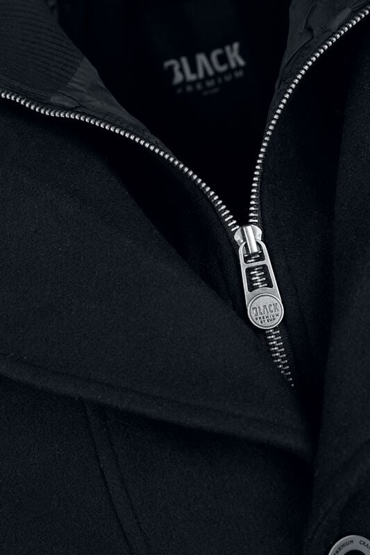 Rock Revival "2-in-1 Coat" Coat Black By Black Premium By EMP