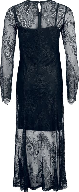 Rock Revival "2-in-1 Dress" Maxi Dress Black By Black Premium By EMP