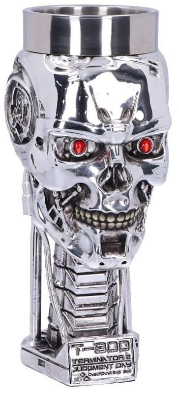 Rock Revival "2 - T-800 Head" Goblet Silver-coloured By Terminator