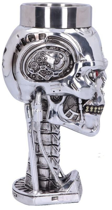 Rock Revival "2 - T-800 Head" Goblet Silver-coloured By Terminator