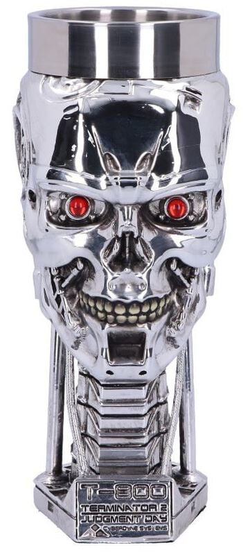 rock revival "2 - T-800 Head" Goblet silver-coloured by Terminator