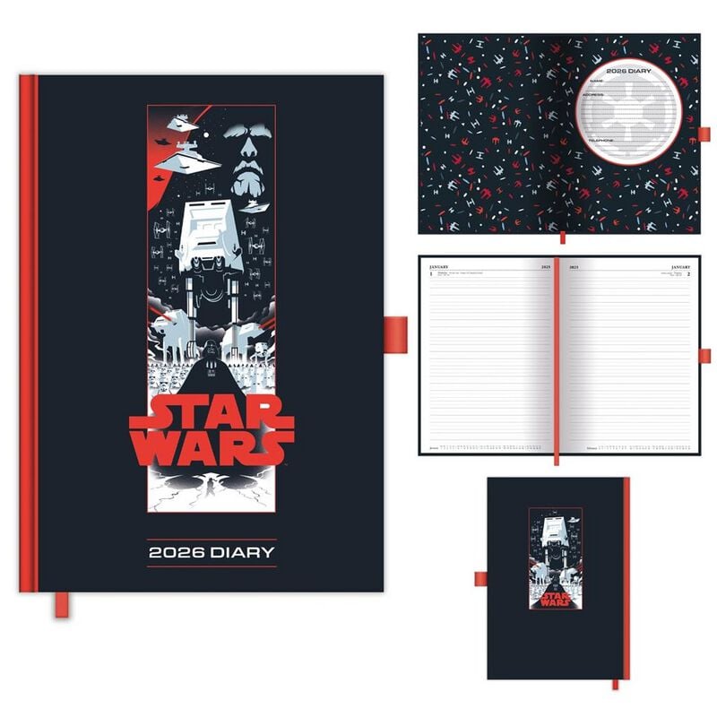 rock revival "2026 Calendar Book" Calendar Book multicolour by Star Wars