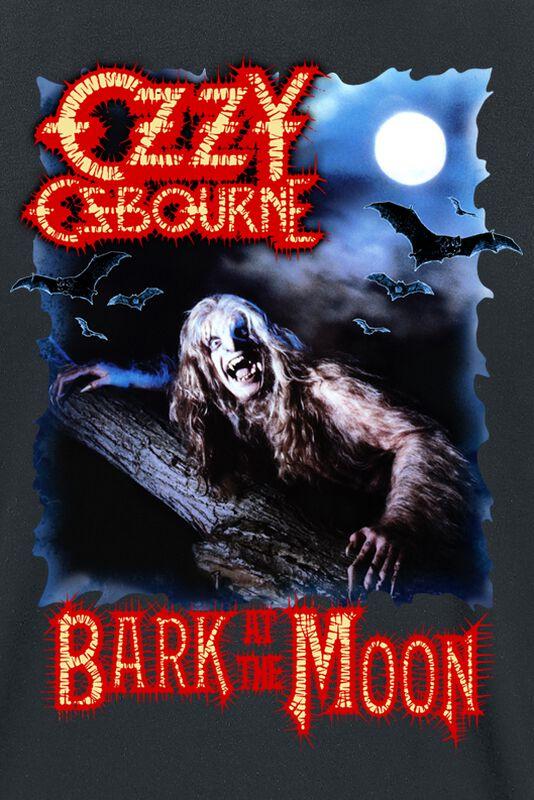 Rock Revival "40 Years Of Bark At The Moon" T-Shirt Black By Ozzy Osbourne