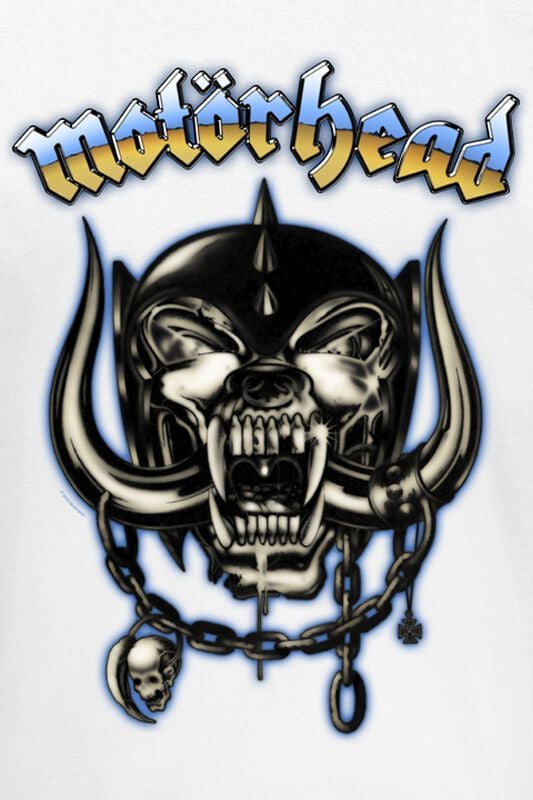 Rock Revival "50 Airbrush Warpig" T-Shirt White By Motörhead