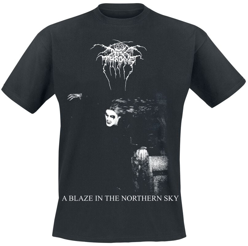 rock revival "A Blaze In The Northern Sky" T-Shirt black by Darkthrone