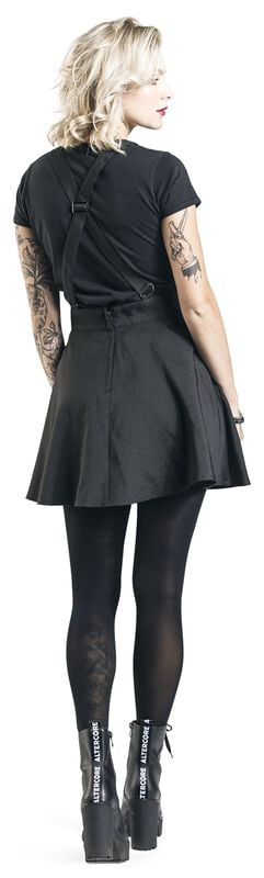 Rock Revival "Absence Of Light Skirt" Mini Skirt Black By Banned Alternative