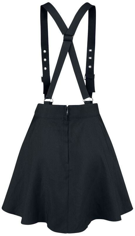 Rock Revival "Absence Of Light Skirt" Mini Skirt Black By Banned Alternative