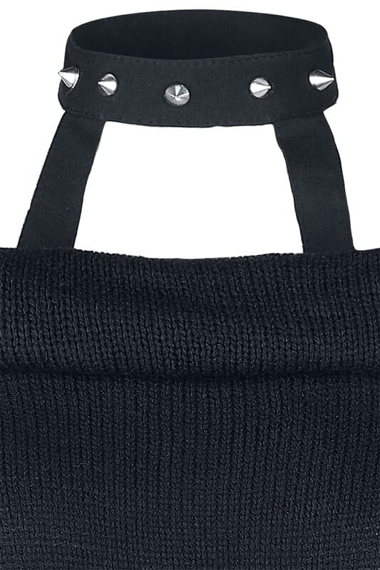 Rock Revival "Absence Of Light Top" Knit Jumper Black By Vixxsin