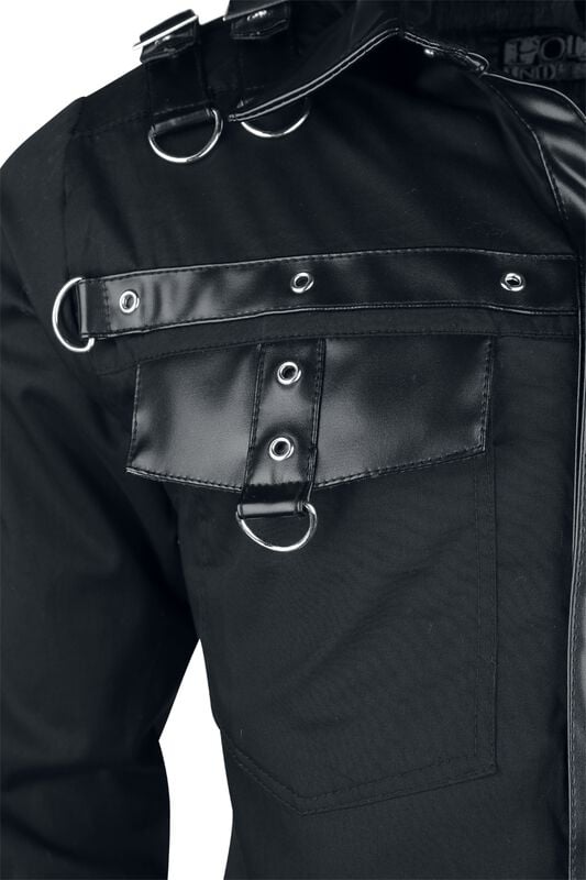 Rock Revival "Ajani Shirt" Longsleeve Black By Poizen Industries