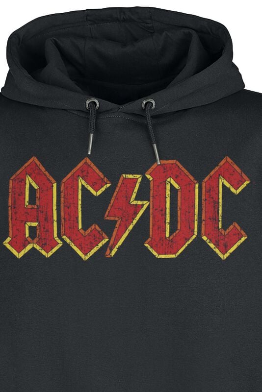Rock Revival "Amplified Collection - Logo Dark Night" Hoodie Black By AC/DC