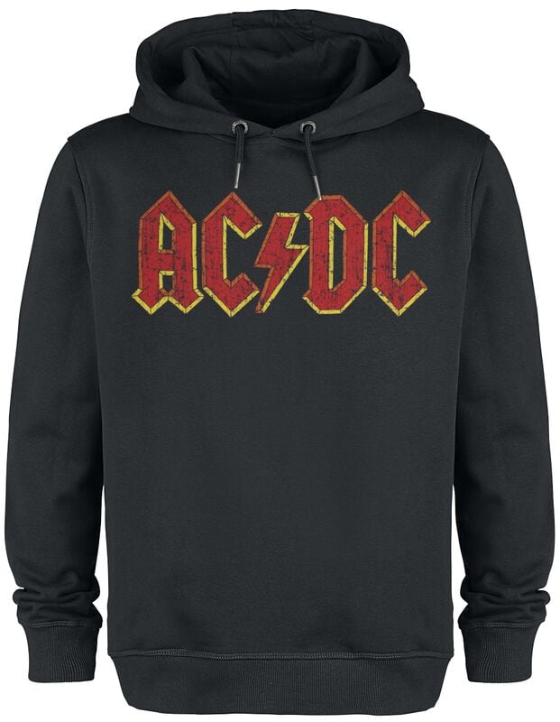 rock revival "Amplified Collection - Logo Dark Night" Hoodie black by AC/DC